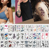 2Pcs Small Tattoo Sticker