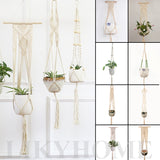 Hanging Cotton Plant Pot Holder 2Pcs
