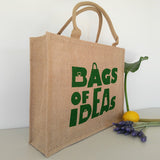 3Pcs Jute Shopping Bag - Ideas