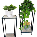 2 Tiers Wooden Plant Pot Stand - HD7450