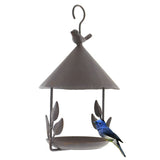 industrial style hanging bird feeder