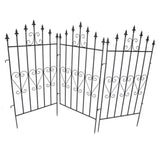 4/6Pcs Metal Garden Fence - GD7556
