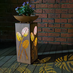 LED Porch Light Flowerpot Holder Bird Bath GD2128