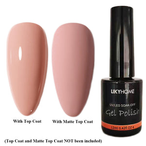 Nail Polish UV LED Gel - Orange Pink 431