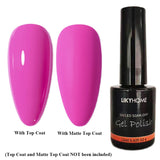 Nail Polish UV LED Gel - Hot Pink 580