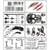 8Pcs Small Tattoo Stickers - Set4