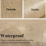 Jute Bag - Idea,inside and outside view