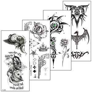 4Pcs Small Tattoo Sticker