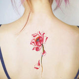 2Pcs Flower Tattoo Sticker - 282 291